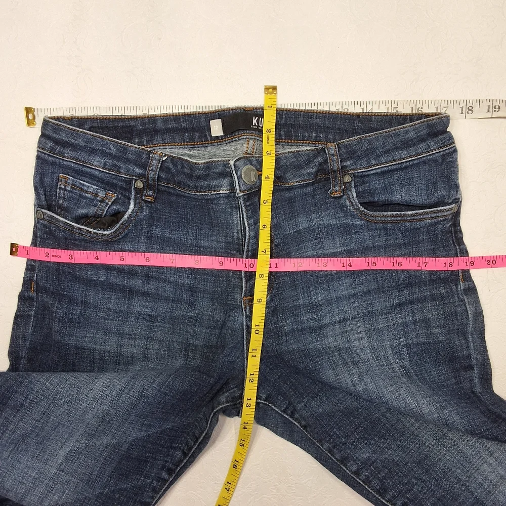 Cut From The Kloth Lauren Crop Straight Leg Jeans Size 12 . - Picture 5 of 11